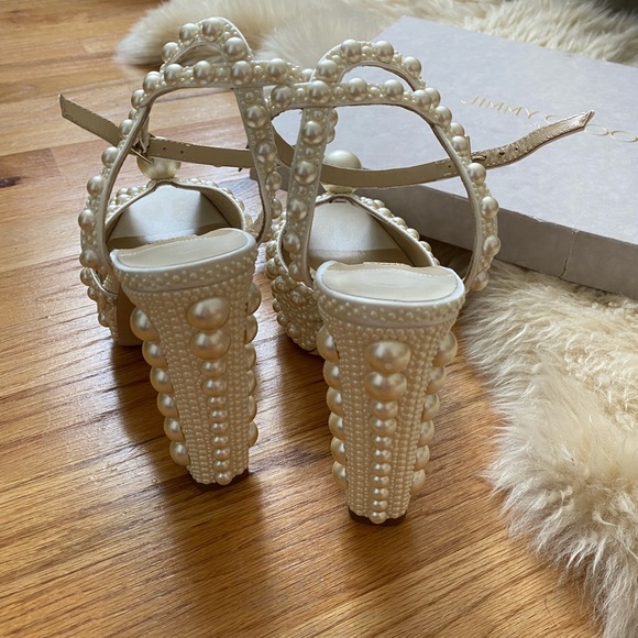 Jimmy Choo Sacaria Platform 120mm - New With Box - Picture 11 of 17